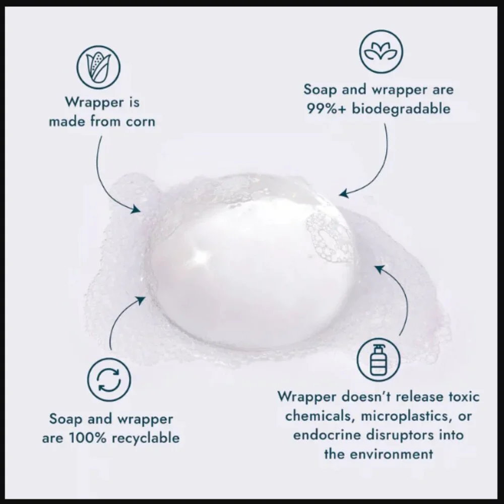 🔥3/$30 NIB Voesh New York Crystal Clear Head-To-Toe Cleansing Soap Full Size